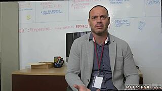 18 emo guy teams up with muscle man in gay panties porn