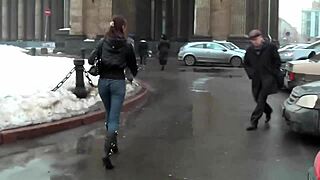 Stunning Young 18+ Girl Banged in Public Pickup