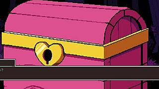 I play flipwitch, casting the forbidden sex hex on that giant chest key.