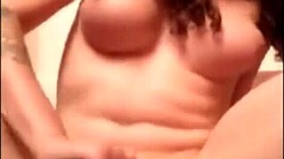 Very Attractive Tranny Rides a Dildo and Masturbates