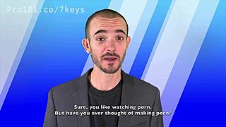 brandy aniston lets out farts in the kitchen while nude