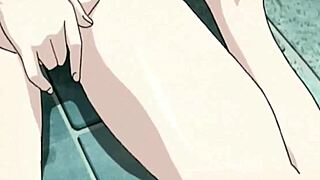 Lezdom Bdsm Ass Beading For Restrained Teen