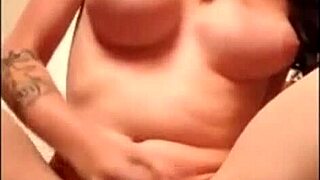 Very Attractive Tranny Rides a Dildo and Masturbates