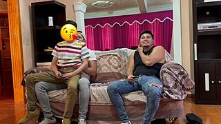 hey dude, he sneaks over for games and ass play! 🎮