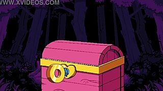 I play flipwitch, casting the forbidden sex hex on that giant chest key.