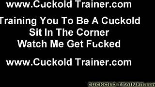 a cuckold like you shud eat that cum up