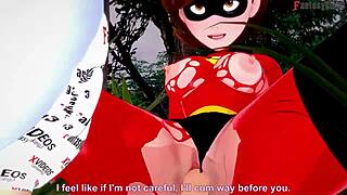 elastigirl gets pounded on forest mission in incredibles full movie