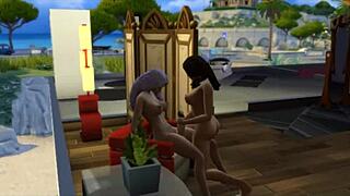 seraphina hooks up with neighbor in sims 4
