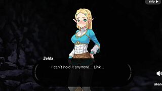 Zelda the spirit orbs part 1: intense sex, anal, blowjob in this porn game