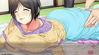 Mesumama housewife milf in creampie hentai sex