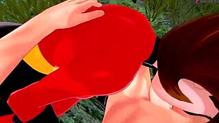elastigirl gets pounded on forest mission in incredibles full movie