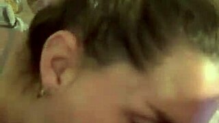 she always does that sloppy blowjob the same way!