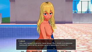 Rough cumshot action with an Asian slut in toilet.