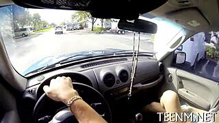 Ava Taylor, barely legal teen, gives blowjob and fucks hard 😈