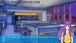 night lessons part 7 fucking at the restaurant with orgasms