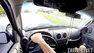 Ava Taylor, barely legal teen, gives blowjob and fucks hard 😈