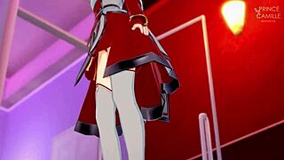 mordred pedragon masturbates you, lets you finish inside?