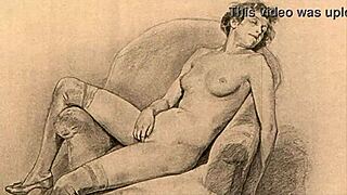 Vintage Erotic Drawings That'll Blow Your Mind with Raw Passion!