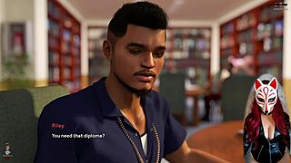 steps of debauchery 21 - wanna see a sexy college student in white stockings?