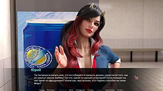 Wow! Can this blonde handle a monster cock in wild hentai action?