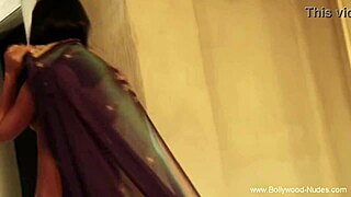 Seduction from sexy asian babe with nude dancing