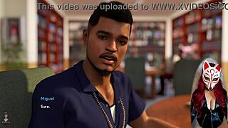 steps of debauchery 21 - wanna see a sexy college student in white stockings?