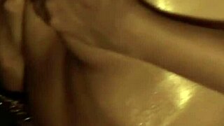 Asian Brunette Hottie Dances Nude, Teasing With Erotic Moves In Softcore Scene