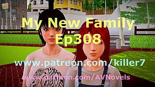 Watch Teen Redhead in My New Family 308 Cartoon Adventure!