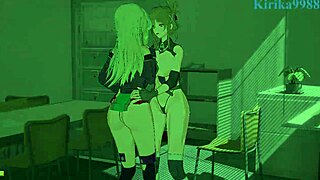 Lamia Loveless and Chitose Kisaragi Dive into Intense Lesbian and Futanari Sex in Hentai