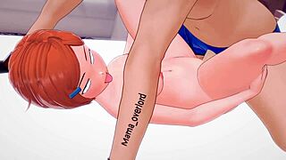 Gwen ben10 in bikini learns new things in doggystyle parody