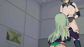 Lamia Loveless and Chitose Kisaragi Dive into Intense Lesbian and Futanari Sex in Hentai