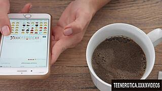 Brunette Teen Candy Enjoys Intimate Anal with Boyfriend