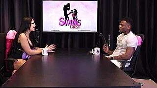 Wow, she loses and flashes those big tits!