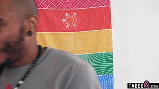 Milfs Gangbang Black Yoga Instructor And His Student.