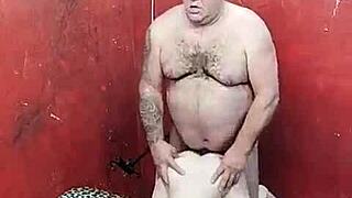 Chubby Girl Loves Old Man Taking Her Doggy to Climax