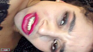 Crazy skinny latina teen prepares her tight ass for intense anal creampie with orgasm