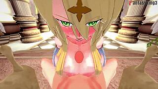 Artoria Pendragon getting fucked hard?