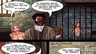 Innocent White Girl Loses Virginity to Monster Cock Lawman