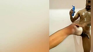 Deepthroat Gagging With Sloppy Oiled Dildo For Facial!