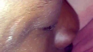 Eating pussy like it was the last meal, she moaned.