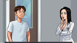 summertime saga episode 83 with cartoon adventures and characters