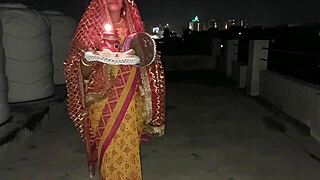 I broke the fast and fucked my wiffe hard in doggystle and missionary with big cock