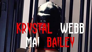 Mai Bailey and Krystal Webb Explore Lesbian Fetish with Ass Licking and Pussy Fingering