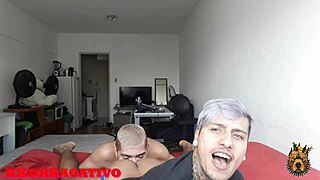 um putinho queria comer meu namorado ander hard mas tinha que levar a piroca do kxorro em orgy tattoo group