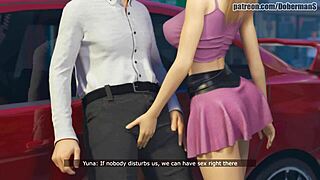 japanese tight pussy cheats at hot spring with big cock