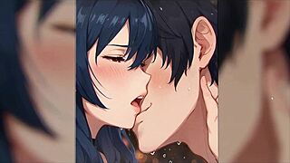 Curvy exhibitionist girlfriend confesses in romance hentai game episode 4