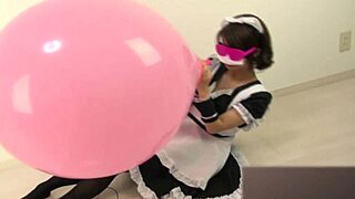 Maniac Fetish Videos with Wild Balloon and Armpit Play