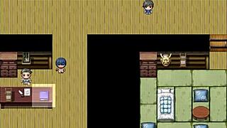 tanned girl natsuki in hentai game ep 7, men jerk off to her