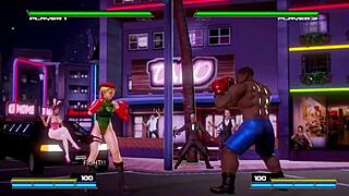 Waifu academy features brooke scott in nude scenes and porn game play