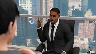 WOW! Curvy Wife Cucks Husband in Wild 3some for Job Promotion!